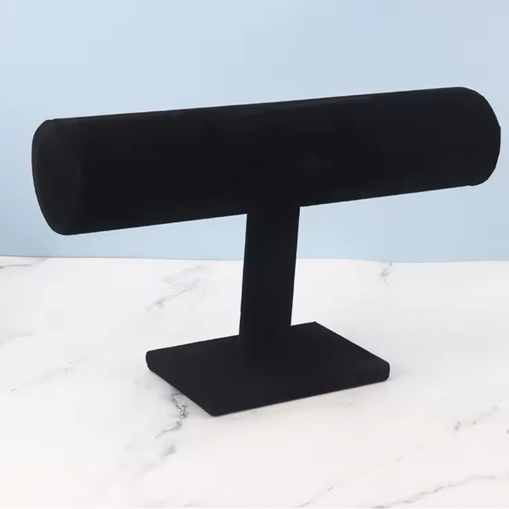 Elegant Black Velvet Bracelet Jewelry Stand Display Holder